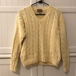 Yellow J. Crew Sweater